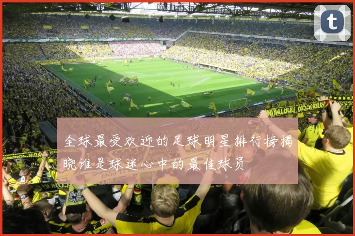 全球最受欢迎的足球明星排行榜揭晓谁是球迷心中的最佳球员
