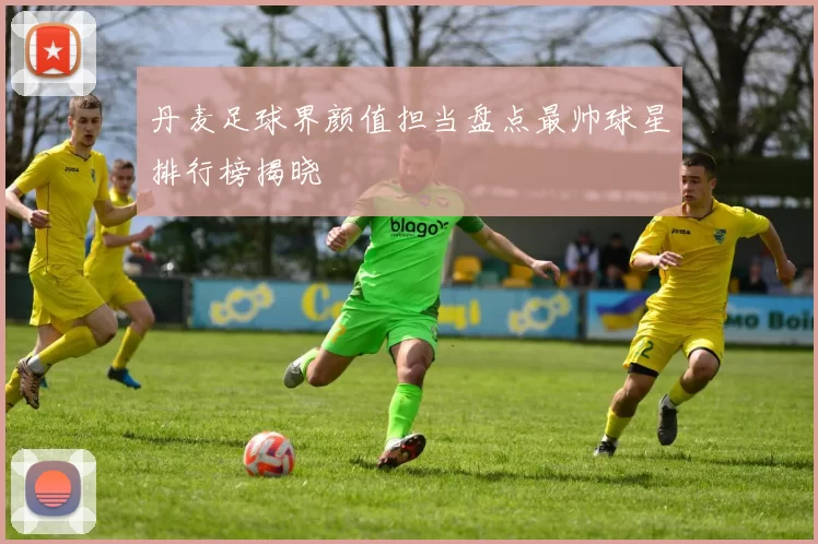 丹麦足球界颜值担当盘点最帅球星排行榜揭晓