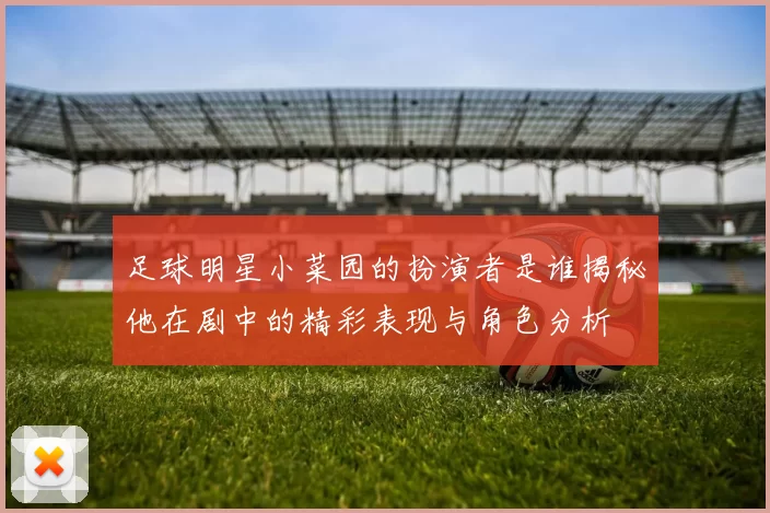 足球明星小菜园的扮演者是谁揭秘他在剧中的精彩表现与角色分析